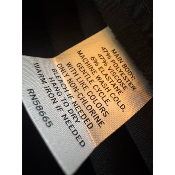 Women's Nordstrom Black Trousers Size 10 - new without tags - Picture 7 of 8